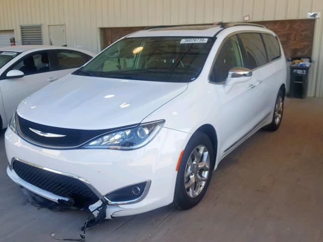 2C4RC1GG7JR272351 - 2018 CHRYSLER PACIFICA L WHITE photo 2