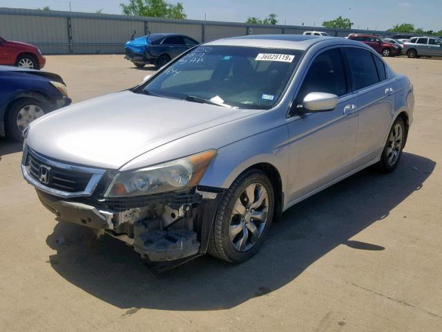 1HGCP2F86AA157644 - 2010 HONDA ACCORD EXL SILVER photo 2