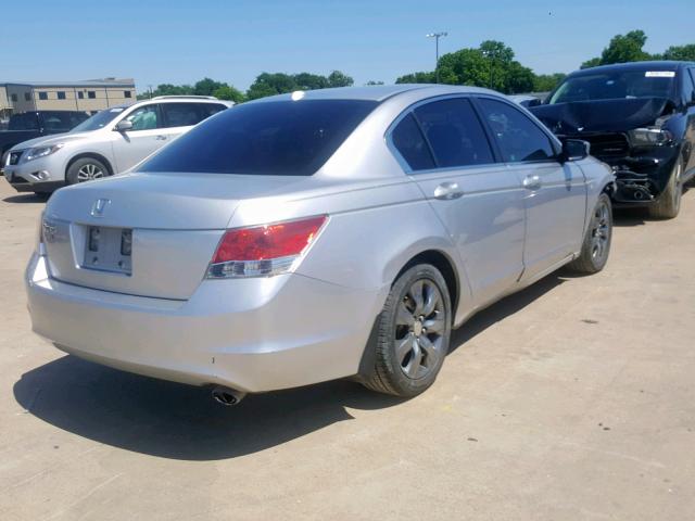 1HGCP2F86AA157644 - 2010 HONDA ACCORD EXL SILVER photo 4