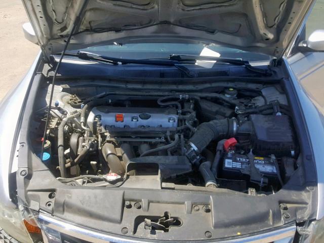 1HGCP2F86AA157644 - 2010 HONDA ACCORD EXL SILVER photo 7