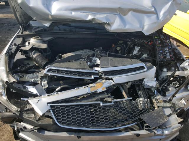 1G1PK5S96B7271925 - 2011 CHEVROLET CRUZE ECO SILVER photo 7