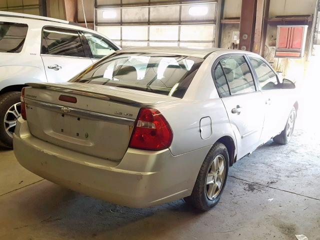 1G1ZT52815F228620 - 2005 CHEVROLET MALIBU LS SILVER photo 4