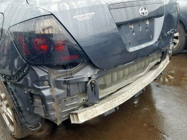 JTKDE177X70187441 - 2007 TOYOTA SCION TC GRAY photo 9