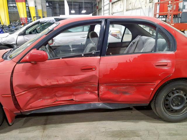 1NXBB02E5TZ484610 - 1996 TOYOTA COROLLA DX RED photo 9