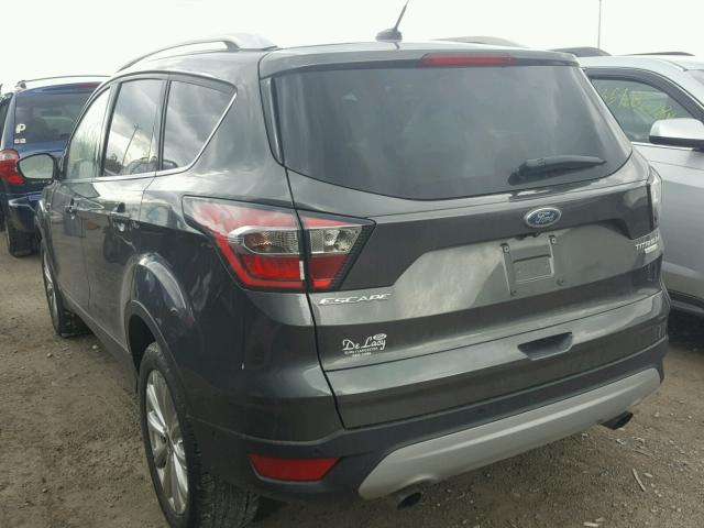 1FMCU0JD6HUB20775 - 2017 FORD ESCAPE TIT GRAY photo 3