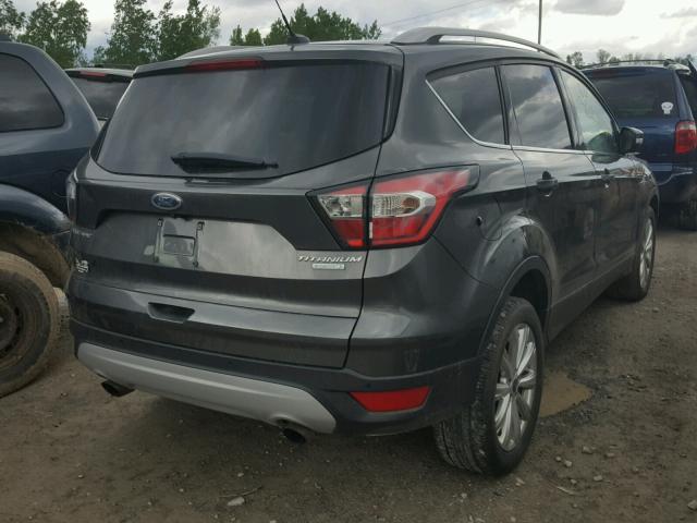 1FMCU0JD6HUB20775 - 2017 FORD ESCAPE TIT GRAY photo 4