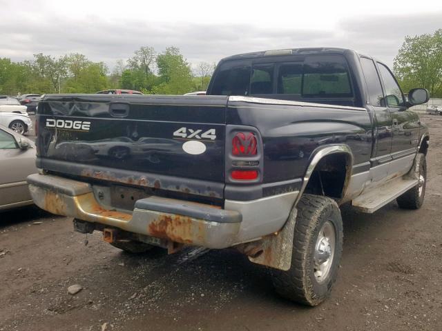 3B7KF23Z92M200033 - 2002 DODGE RAM 2500 BLACK photo 4