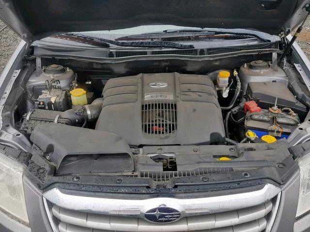 4S4WX96D184409953 - 2008 SUBARU TRIBECA GRAY photo 7