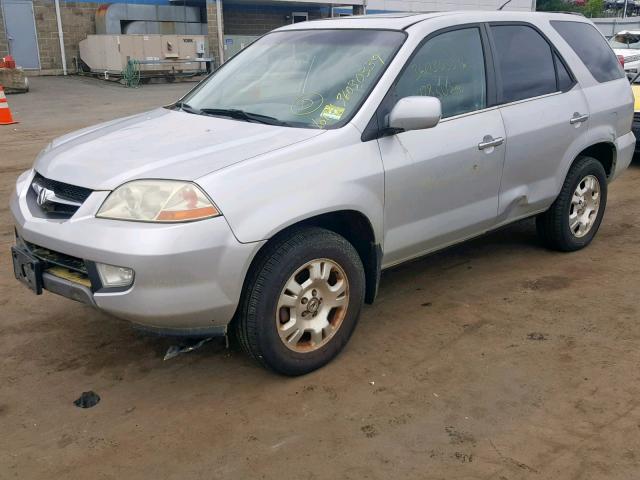 2HNYD18221H503426 - 2001 ACURA MDX GRAY photo 2