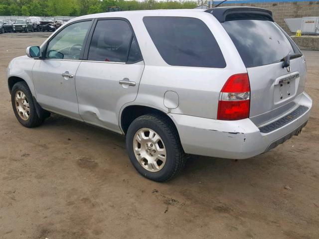 2HNYD18221H503426 - 2001 ACURA MDX GRAY photo 3