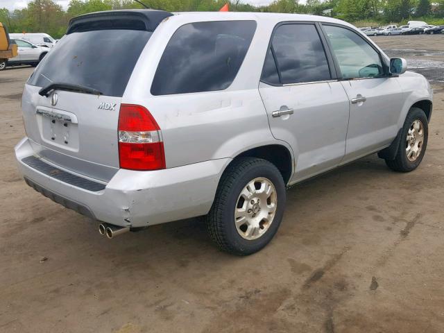 2HNYD18221H503426 - 2001 ACURA MDX GRAY photo 4