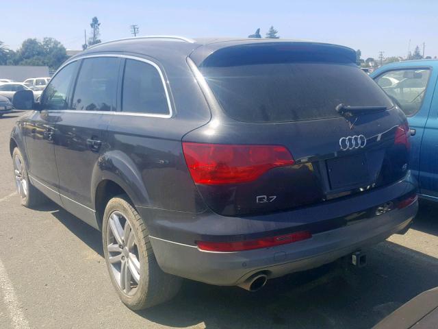 WA1BV74L88D069508 - 2008 AUDI Q7 4.2 QUA BLACK photo 3