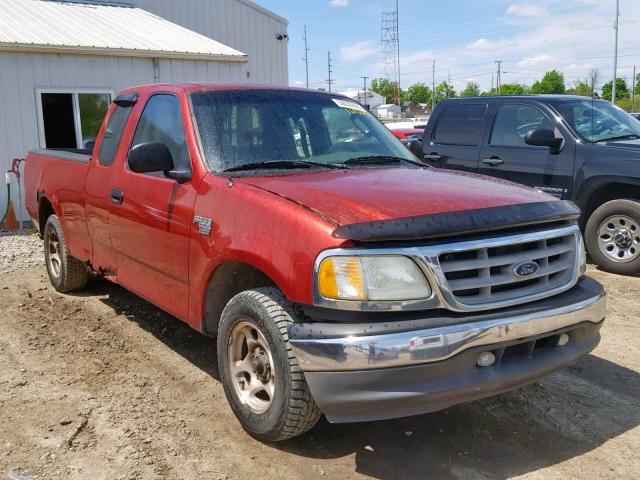 1FTRX17W02NB06022 - 2002 FORD F150 MAROON photo 1