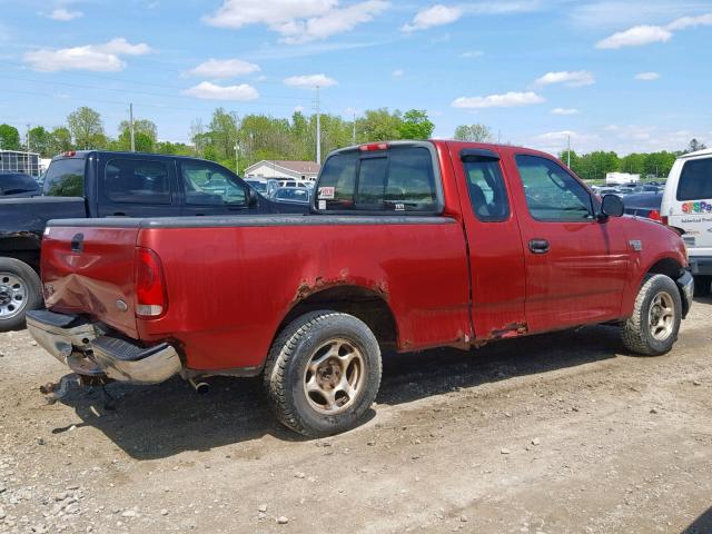 1FTRX17W02NB06022 - 2002 FORD F150 MAROON photo 9