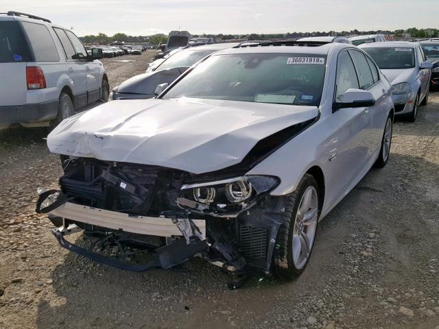 WBAKN9C58GD963105 - 2016 BMW 550 I WHITE photo 2