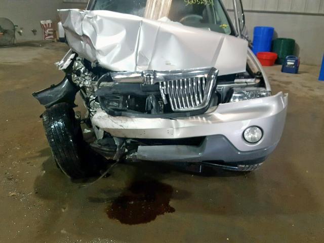 5LMEU88H95ZJ16067 - 2005 LINCOLN AVIATOR Gümüş foto 7