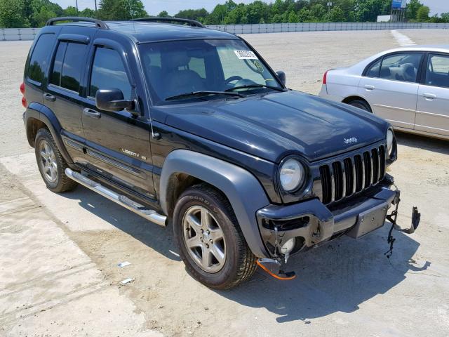 1J4GL58K93W675544 - 2003 JEEP LIBERTY LI BLACK photo 1