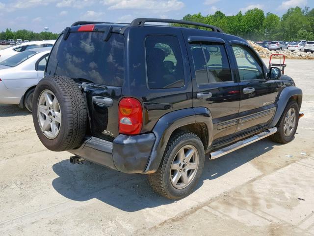 1J4GL58K93W675544 - 2003 JEEP LIBERTY LI BLACK photo 4