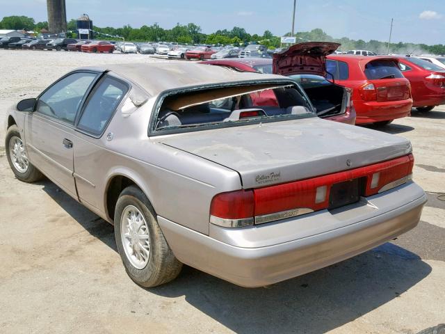 1MELM62W8RH628973 - 1994 MERCURY COUGAR XR7 SILVER photo 3