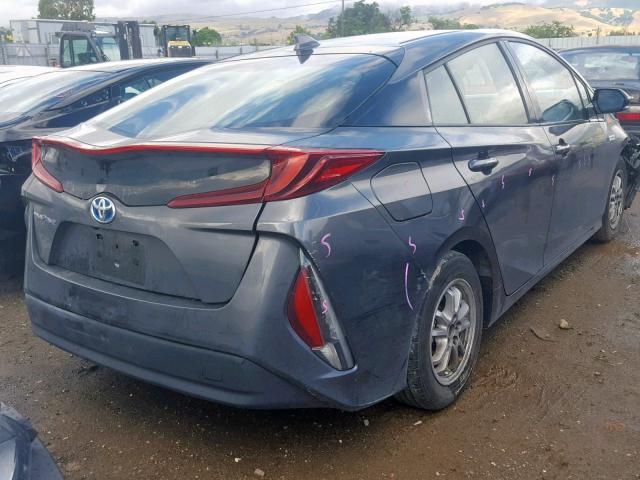 JTDKARFP0H3001982 - 2017 TOYOTA PRIUS PRIM 灰色 照片 4