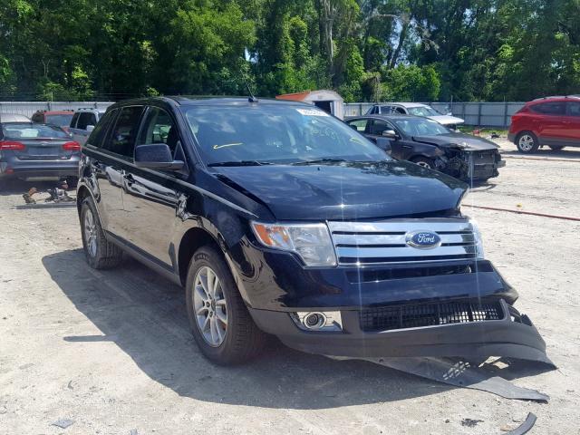 2FMDK38C49BA52864 - 2009 FORD EDGE SEL BLACK photo 1