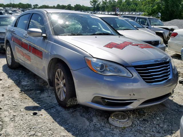 1C3CCBBB3DN571588 - 2013 CHRYSLER 200 TOURIN GRAY photo 1