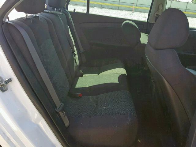 1G1ZC5E00CF293252 - 2012 CHEVROLET MALIBU 1LT WHITE photo 6