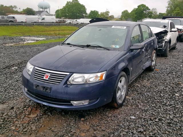 1G8AL58FX7Z158234 - 2007 SATURN ION LEVEL BLUE photo 2
