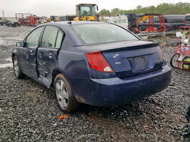 1G8AL58FX7Z158234 - 2007 SATURN ION LEVEL BLUE photo 9