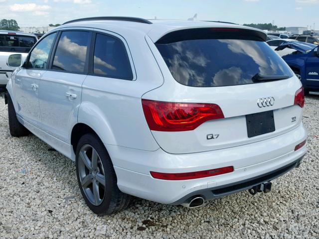 WA1WMAFE2FD015876 - 2015 AUDI Q7 TDI WHITE photo 3