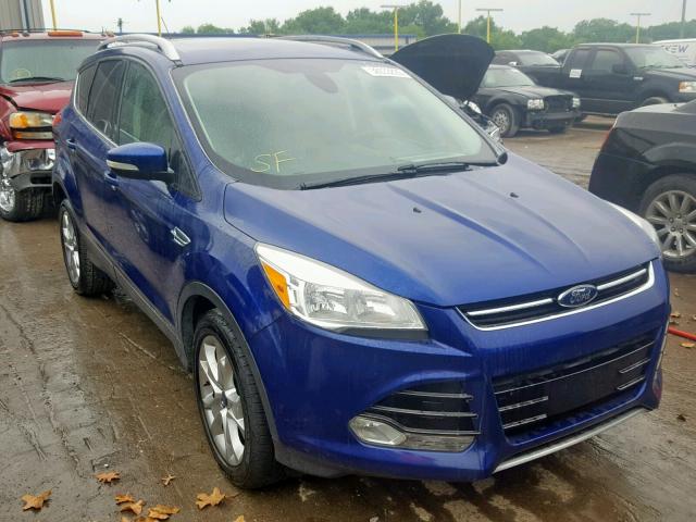 1FMCU9J92FUB98046 - 2015 FORD ESCAPE TIT BLUE photo 1