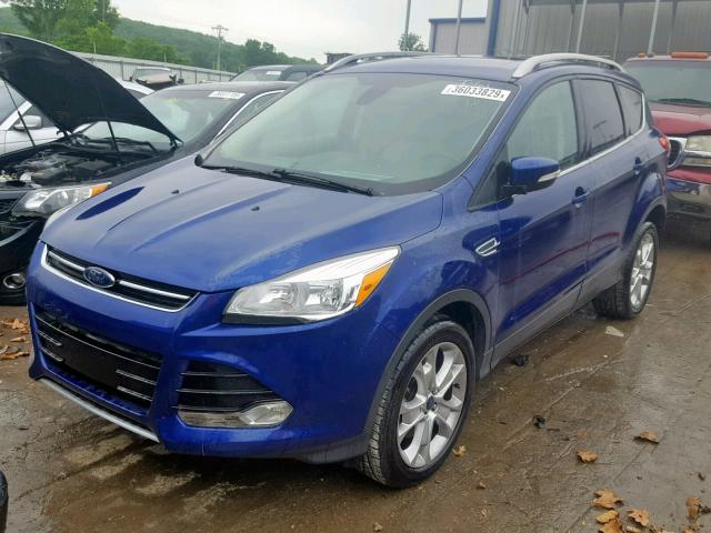 1FMCU9J92FUB98046 - 2015 FORD ESCAPE TIT BLUE photo 2