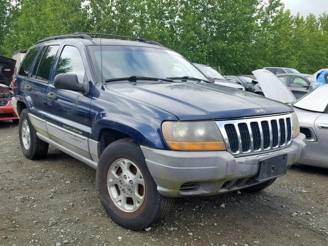 1J4GW48S5YC168277 - 2000 JEEP GRAND CHER BLUE photo 1