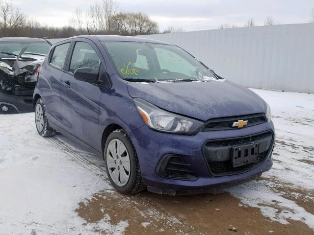 KL8CB6SA3GC631648 - 2016 CHEVROLET SPARK LS PURPLE photo 1