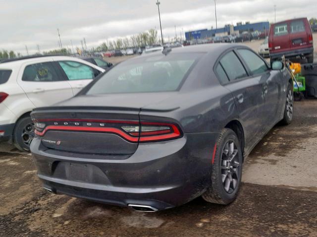 2C3CDXJG8JH189262 - 2018 DODGE CHARGER GT GRAY photo 4