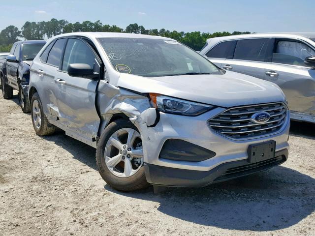 2FMPK3G96KBB14287 - 2019 FORD EDGE SE SILVER photo 1