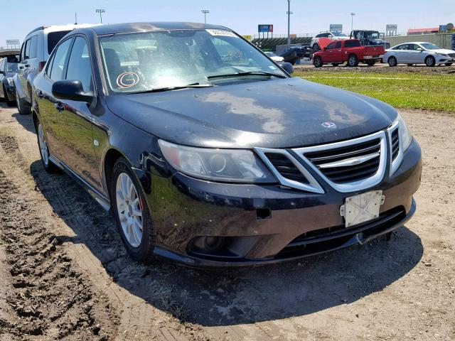 YS3FA4CY0A1618584 - 2010 SAAB 9-3 2.0T BLACK photo 1