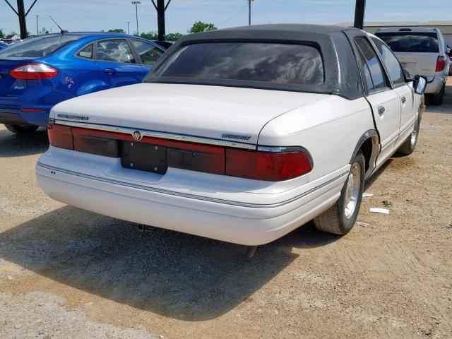 2MELM75W7VX624943 - 1997 MERCURY GRAND MARQ WHITE photo 4