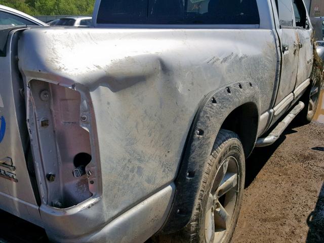 1D7HU18296J223097 - 2006 DODGE RAM 1500 S SILVER photo 9