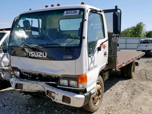 JALE4B141X7901935 - 1999 ISUZU NQR WHITE photo 2