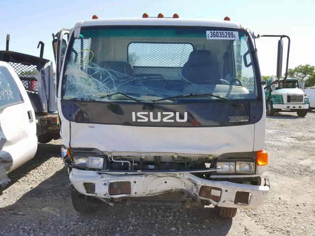 JALE4B141X7901935 - 1999 ISUZU NQR WHITE photo 9