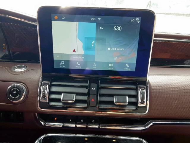 5LMJJ3TT6KEL01654 - 2019 LINCOLN NAVIGATOR Noir photo 9