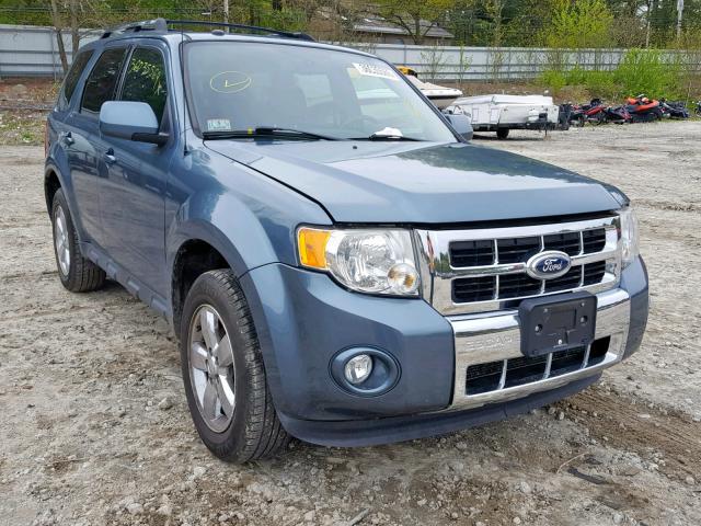 1FMCU9EGXBKA02918 - 2011 FORD ESCAPE LIM BLUE photo 1