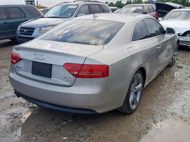 WAUVFAFR7BA044104 - 2011 AUDI A5 PRESTIG GRAY photo 4