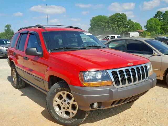 1J4GX48S01C561235 - 2001 JEEP GRAND CHER RED photo 1