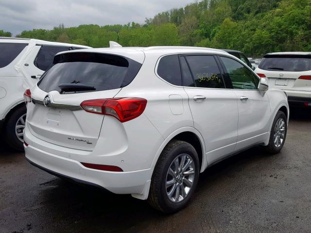 LRBFX2SA6KD014681 - 2019 BUICK ENVISION E WHITE photo 4