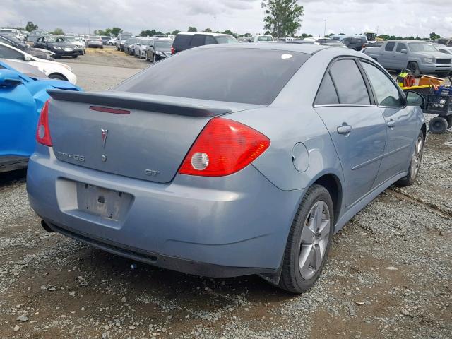 1G2ZK57N094248727 - 2009 PONTIAC G6 GT BLUE photo 4