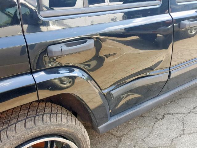 1J8HG48K76C203916 - 2006 JEEP COMMANDER BLACK photo 9