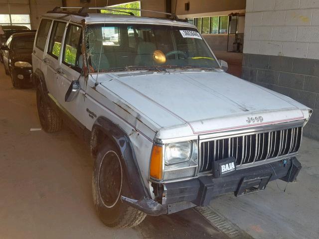 1J4FJ58S8ML578890 - 1991 JEEP CHEROKEE L WHITE photo 1