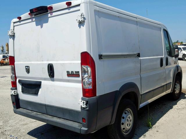 3C6TRVNG7GE111126 - 2016 RAM PROMASTER WHITE photo 4